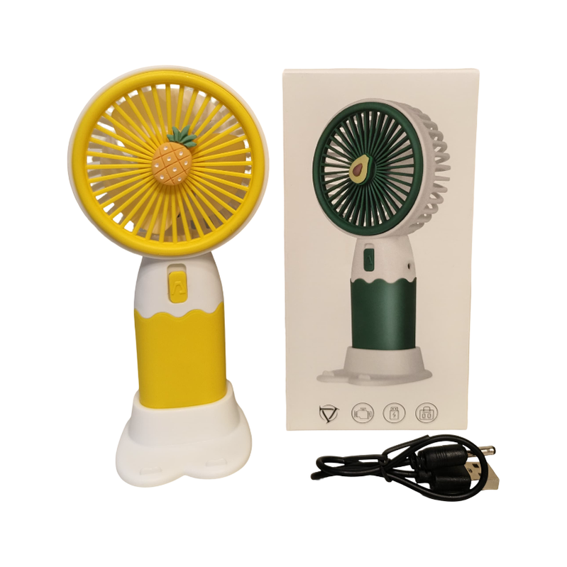 Fruit Theme Rechargeable Hand Fan