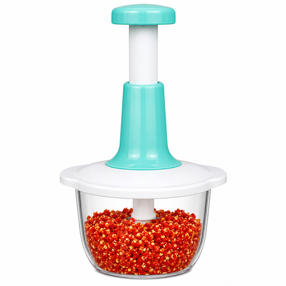 3-Blade Portable Food Chopper for Vegetables, Fruits, Meat & Nuts