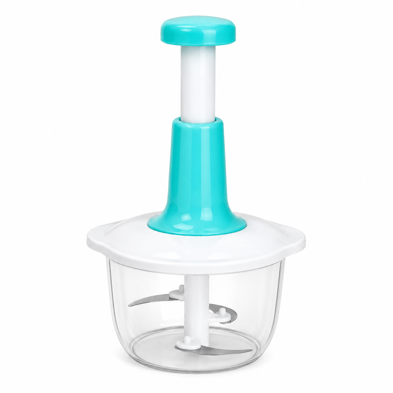 3-Blade Portable Food Chopper for Vegetables, Fruits, Meat & Nuts