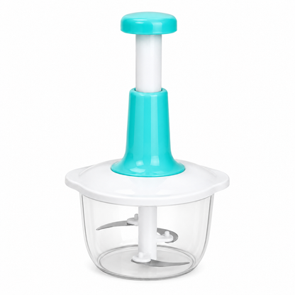 3-Blade Portable Food Chopper for Vegetables, Fruits, Meat & Nuts